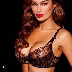 HONEY BIRDETTE SOPHIE LEOPARD BRA SIZE 32DD